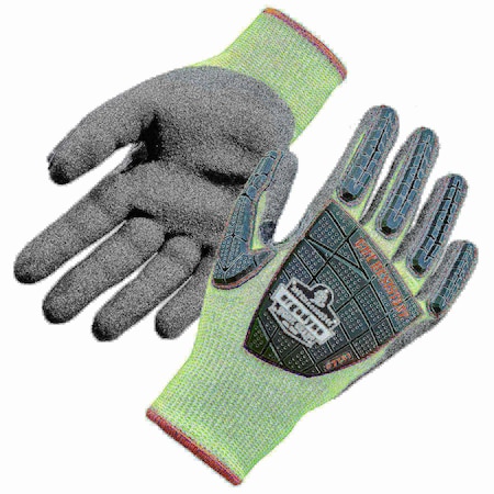 Ergodyne Work Gloves, Cut Level A4 , Nitrile, Polyurethane , Nitrile , Sandy , Extra Large 17915